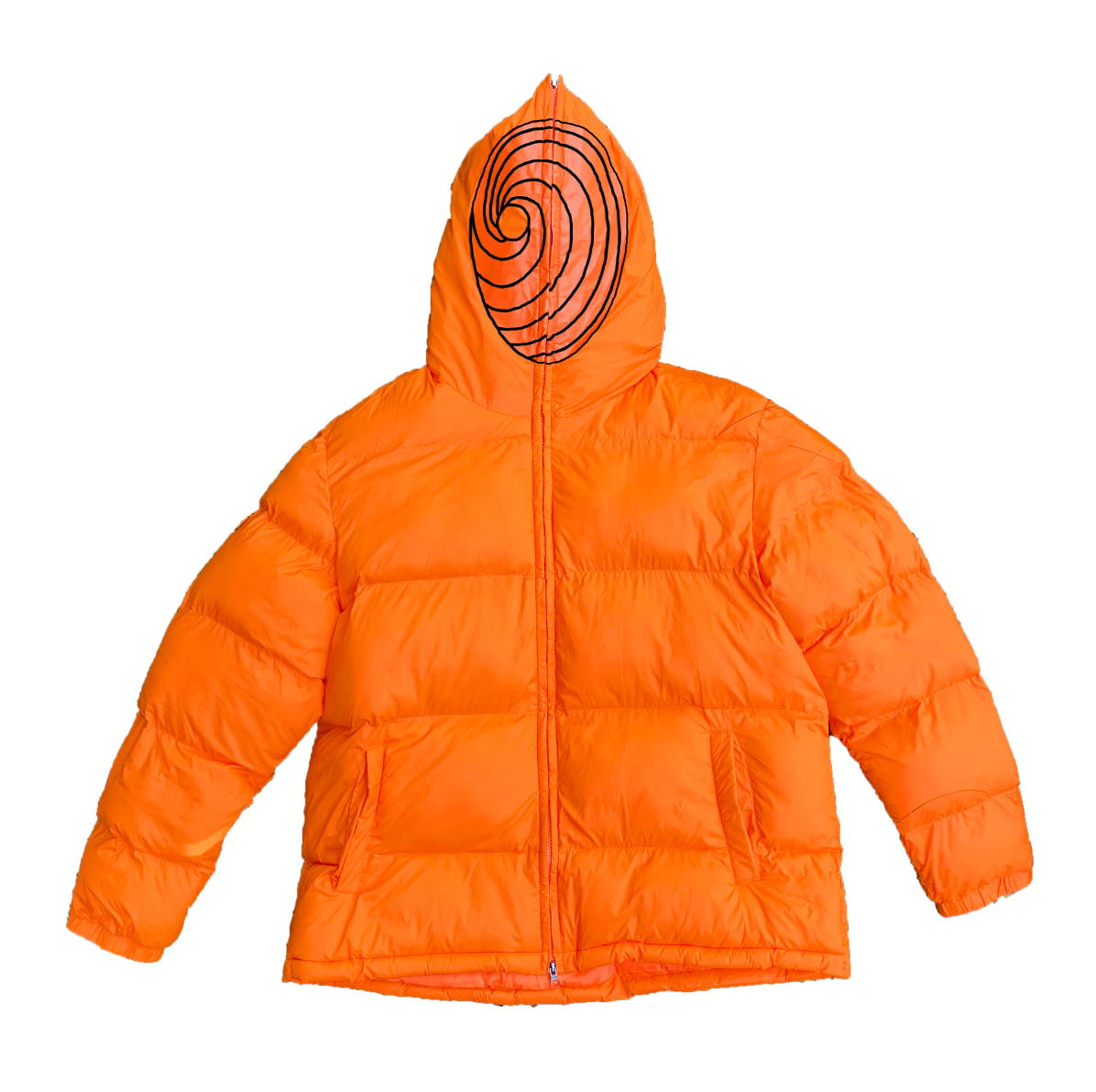 Obito Full Zip Puffer Orange