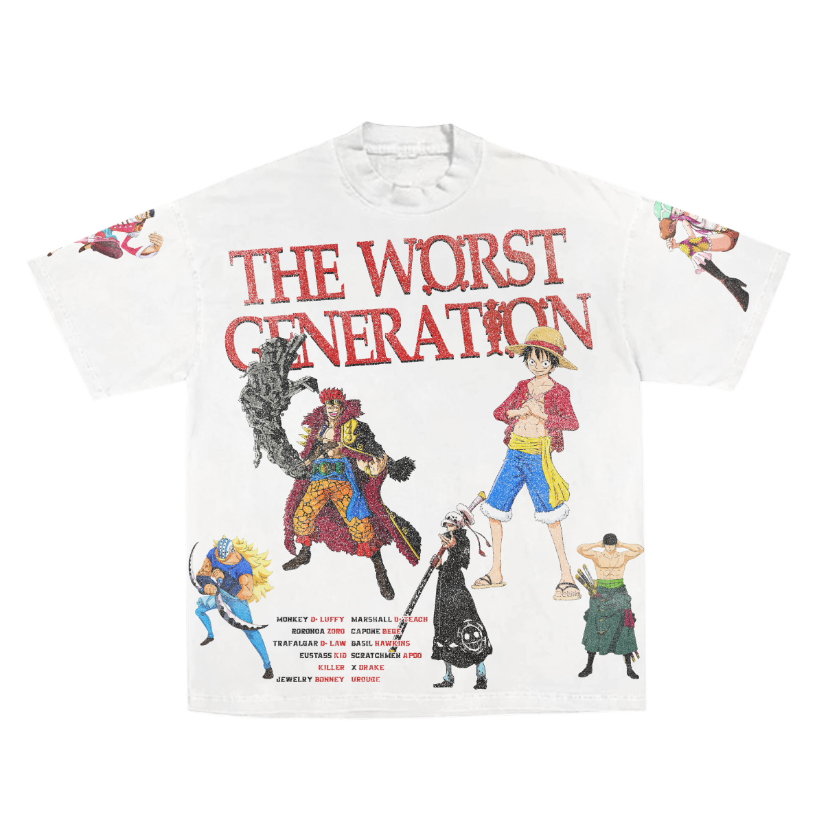 Worst Generation Shirt Bundle (Limited Edition)