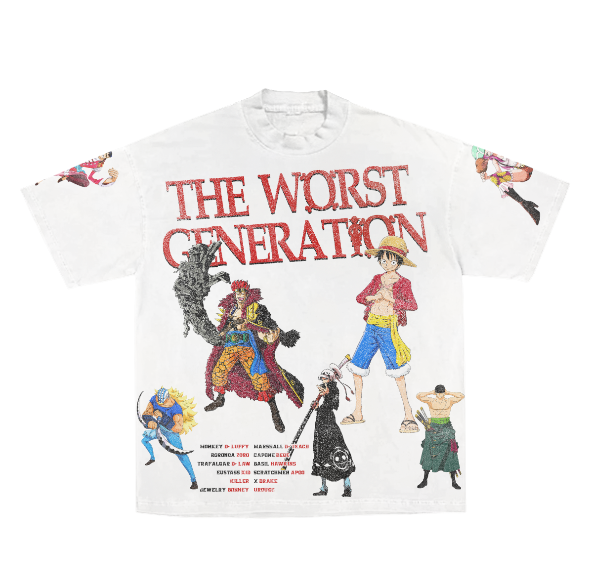 Worst Generation Shirt Part 2 *LIMITED EDITION*